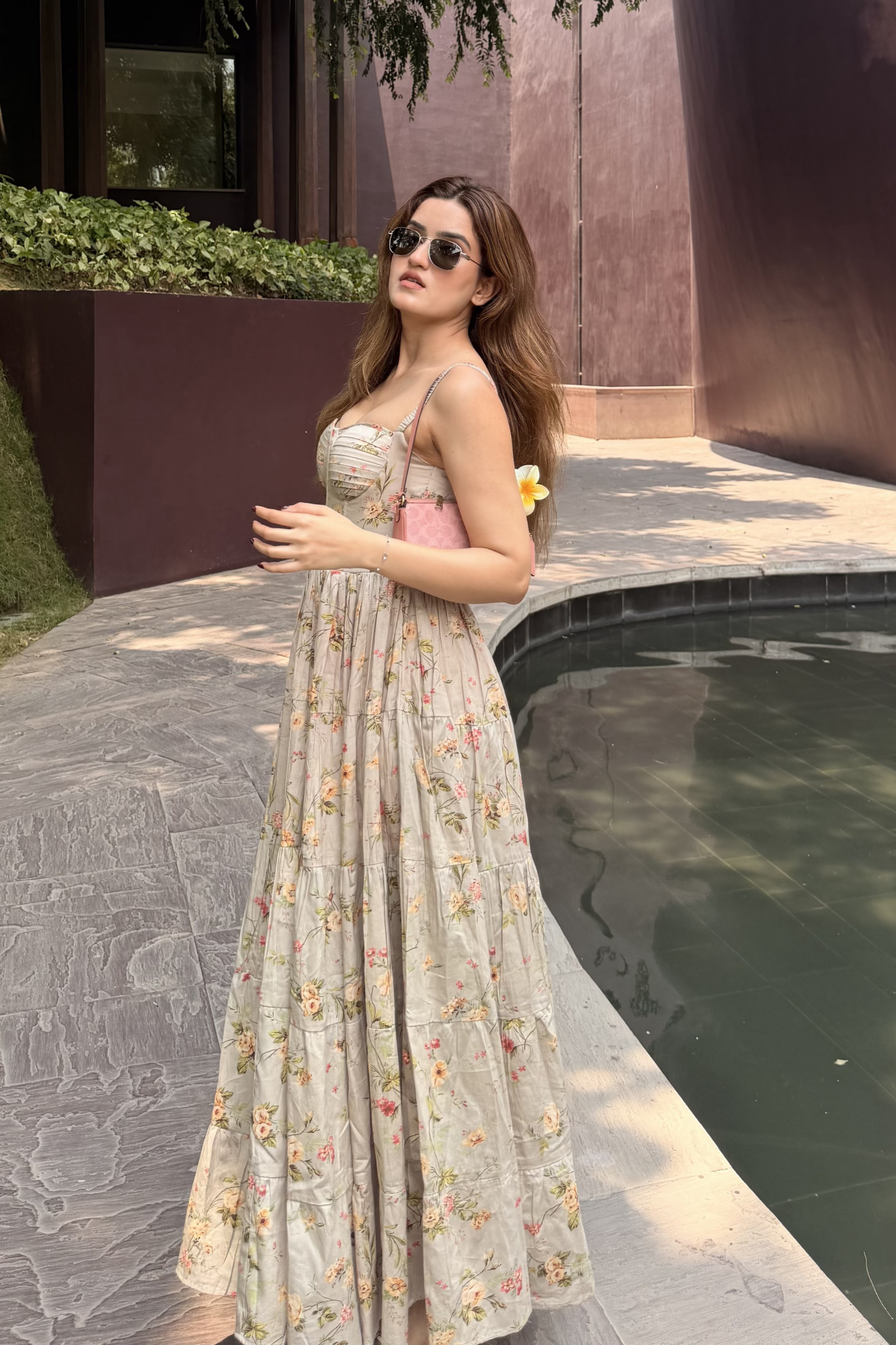 Grace Bustier Maxi Sundress