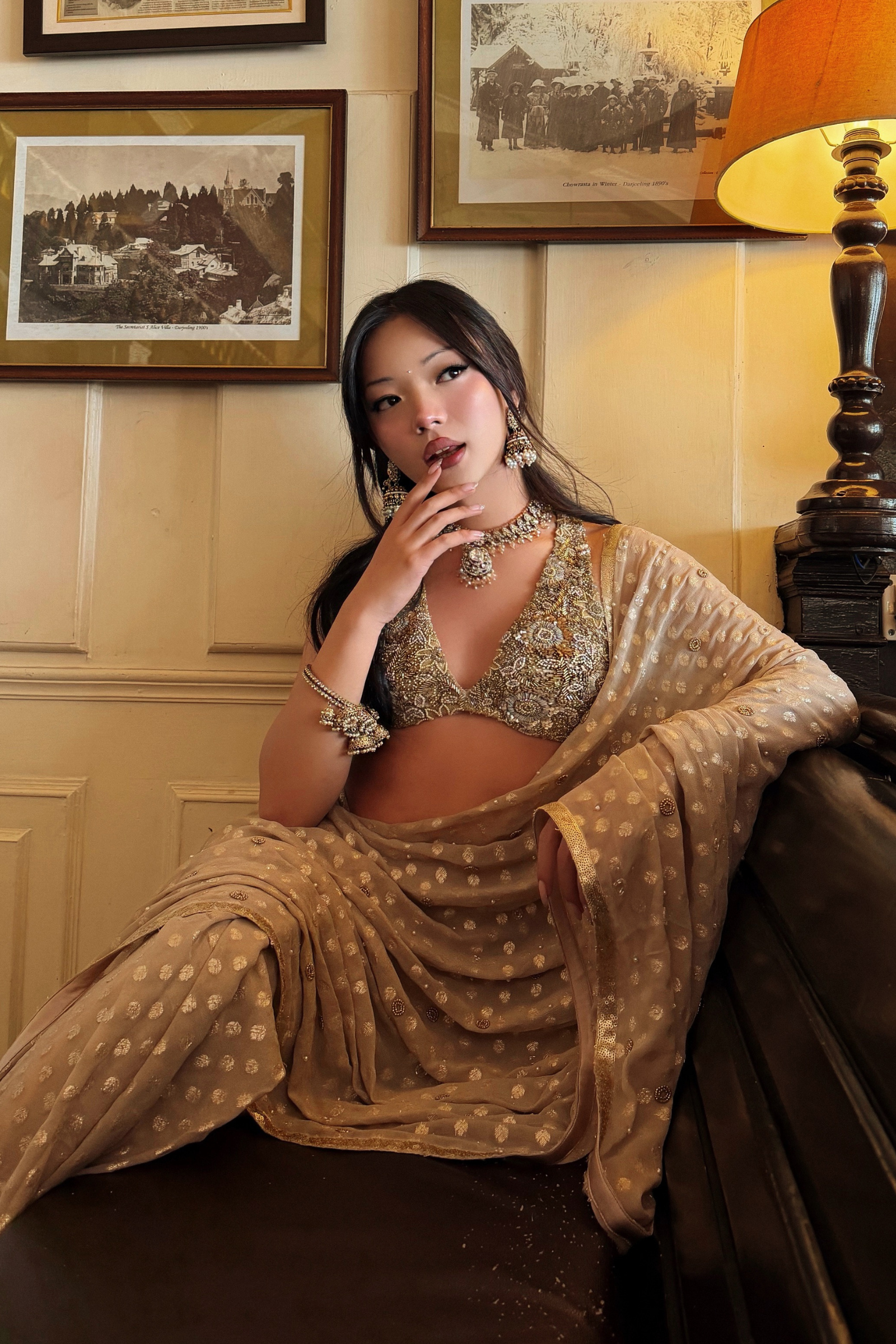 She's Here Saree