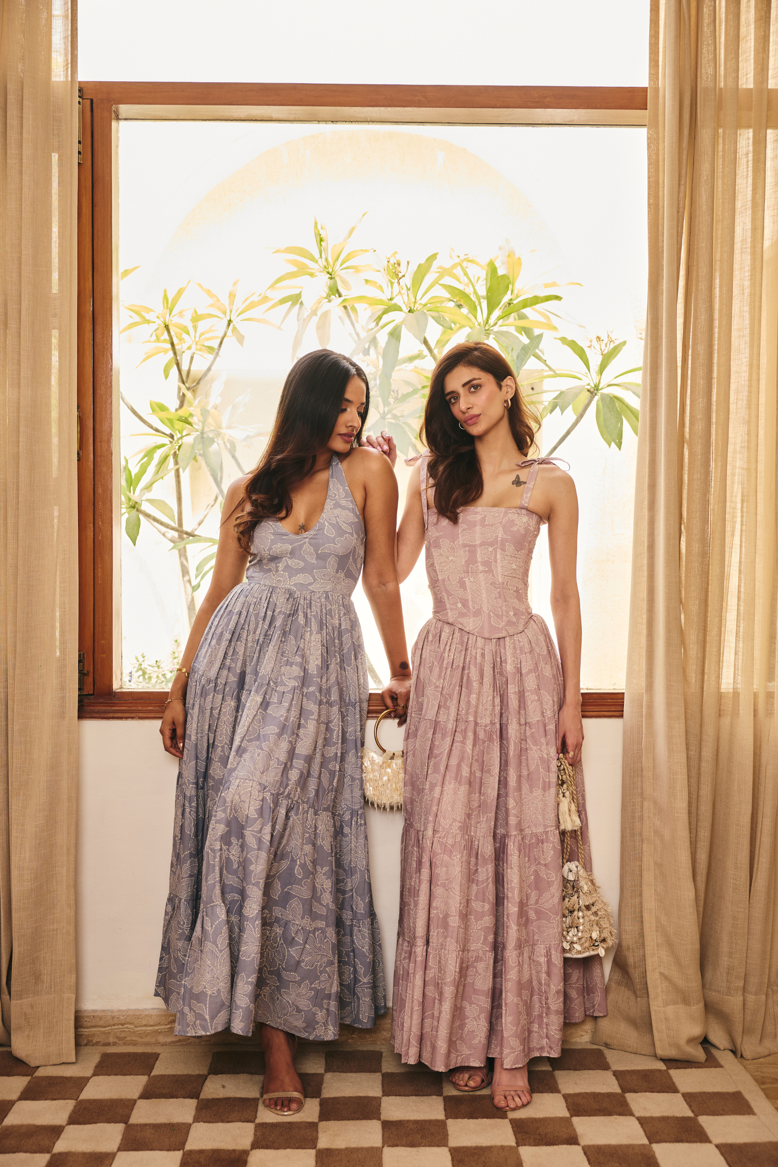 Sydney Lilac Floral Co-ord Set