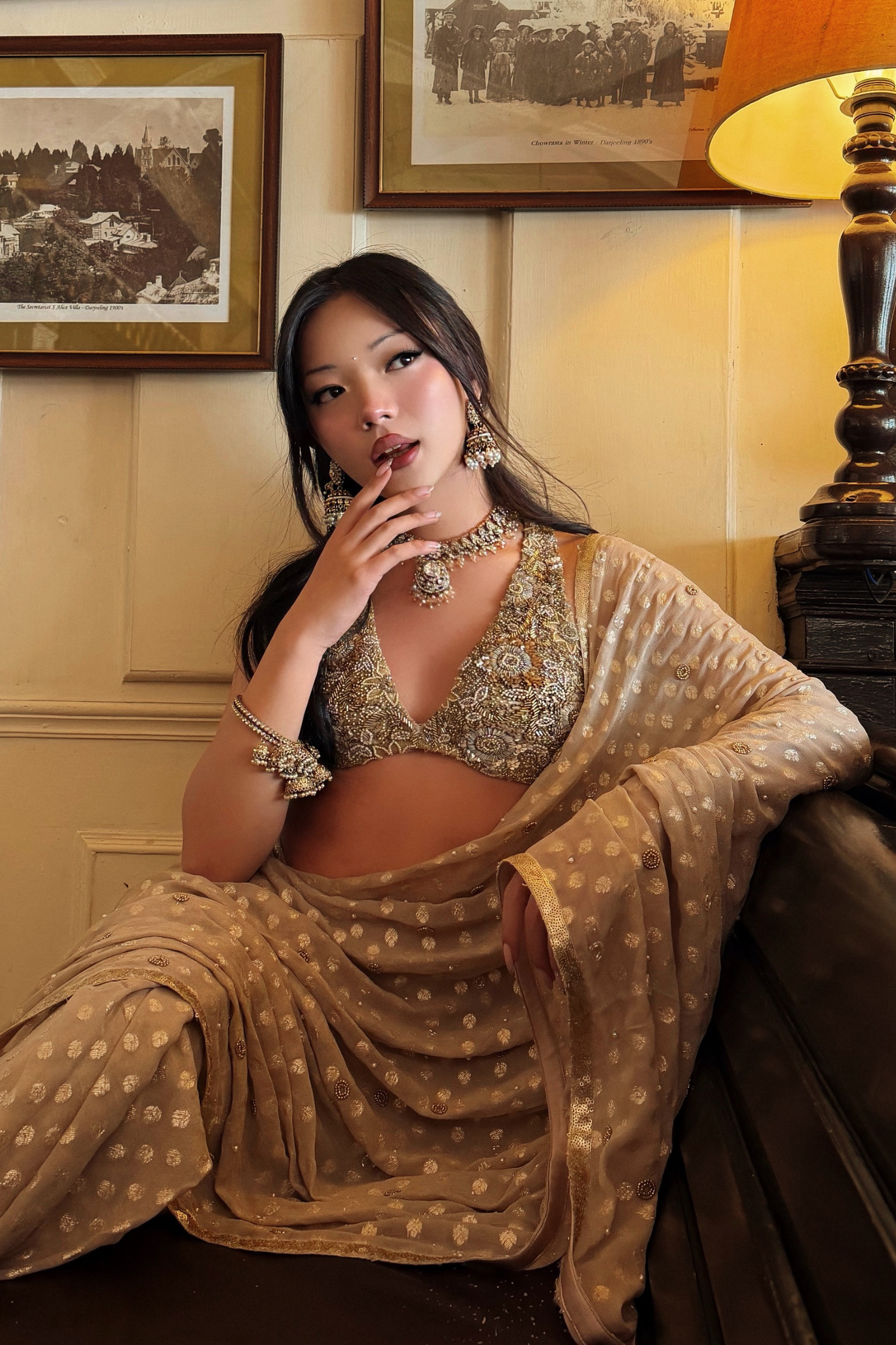 She's Here Blouse