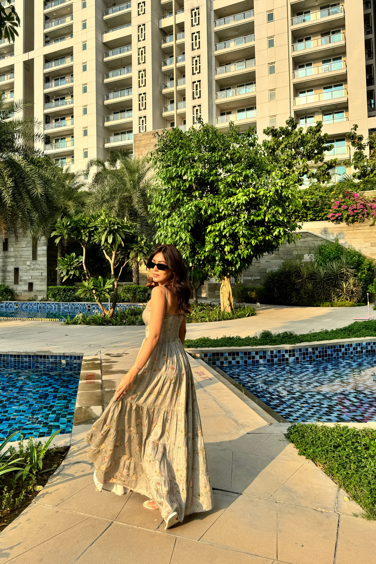 Grace Bustier Maxi Sundress