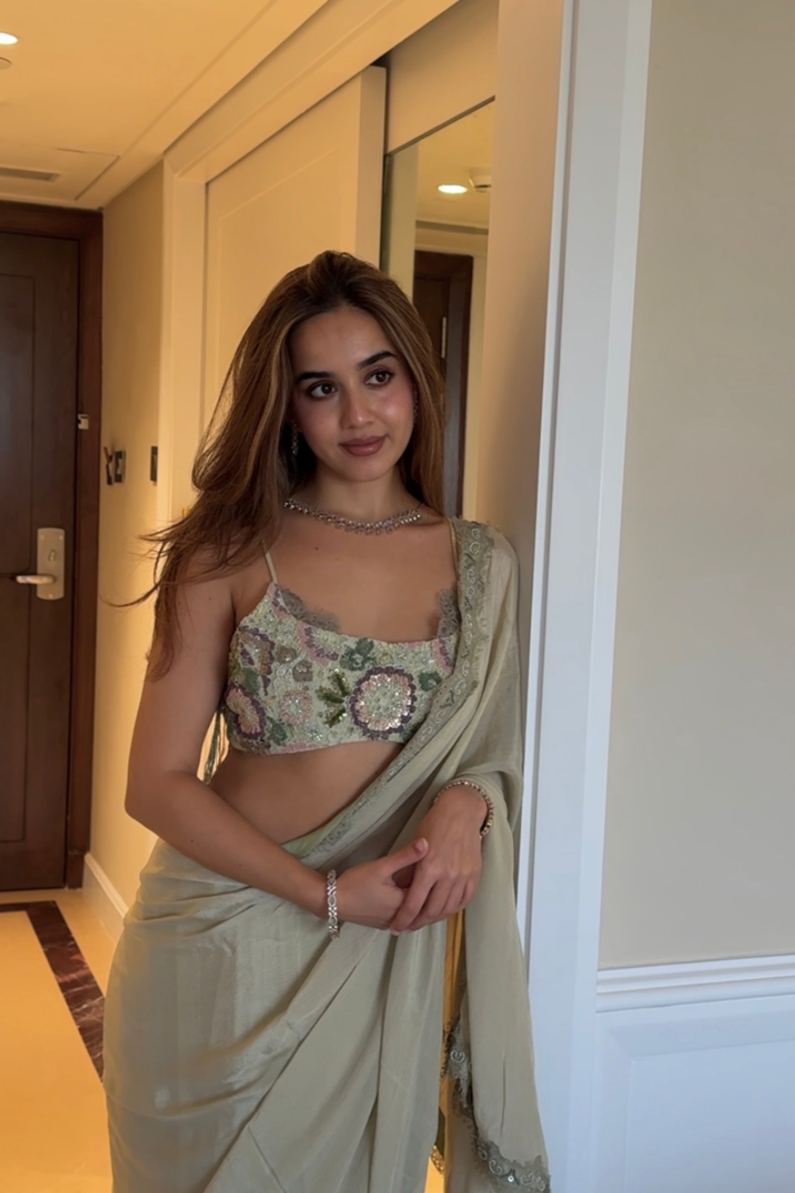 Pear Meadow Saree
