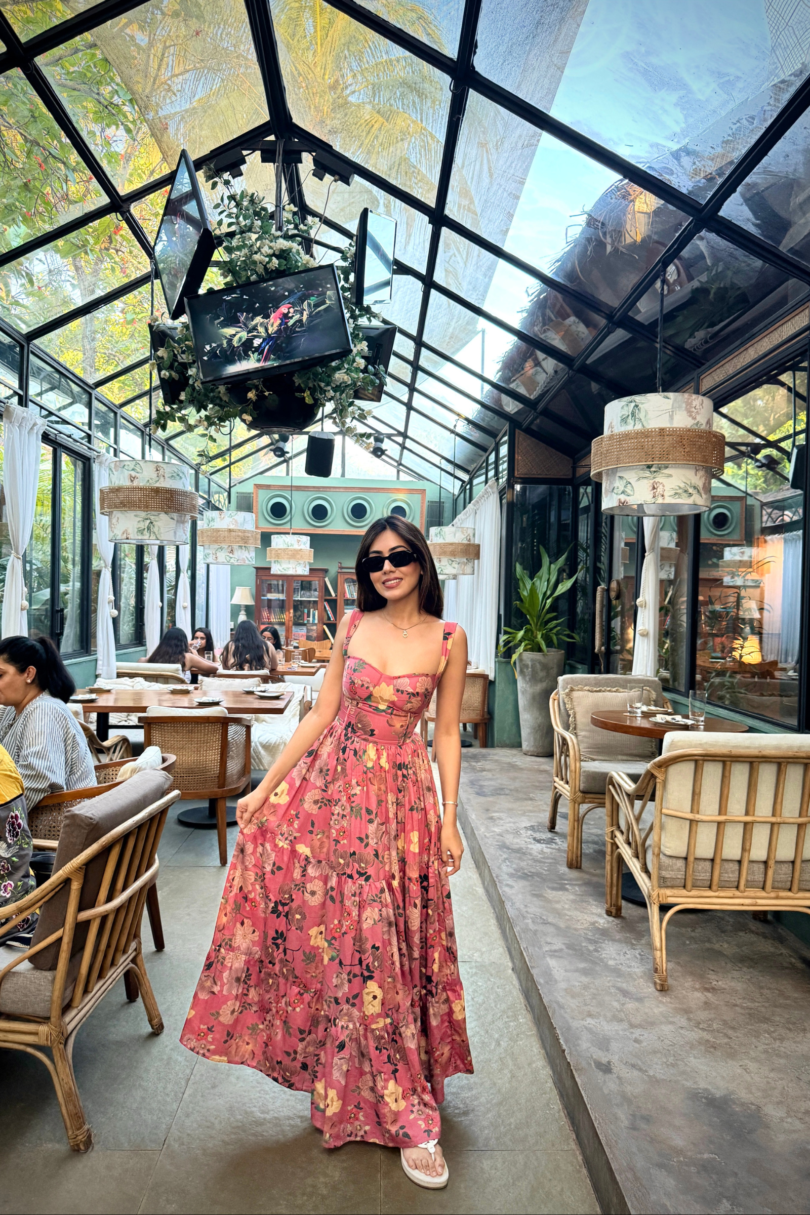 Oliver Red Bustier Maxi Sundress