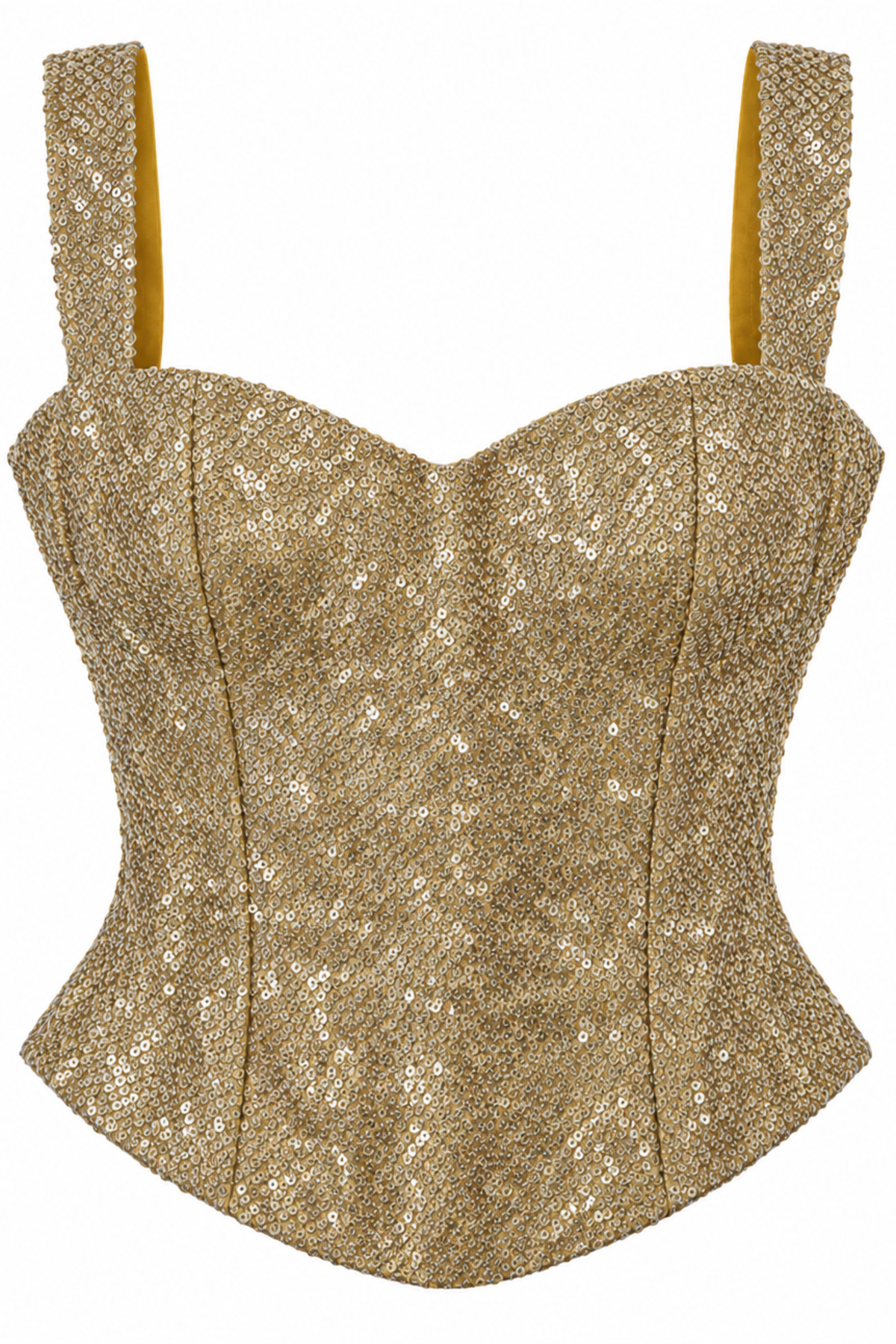 Sona Gold Embellished Corset