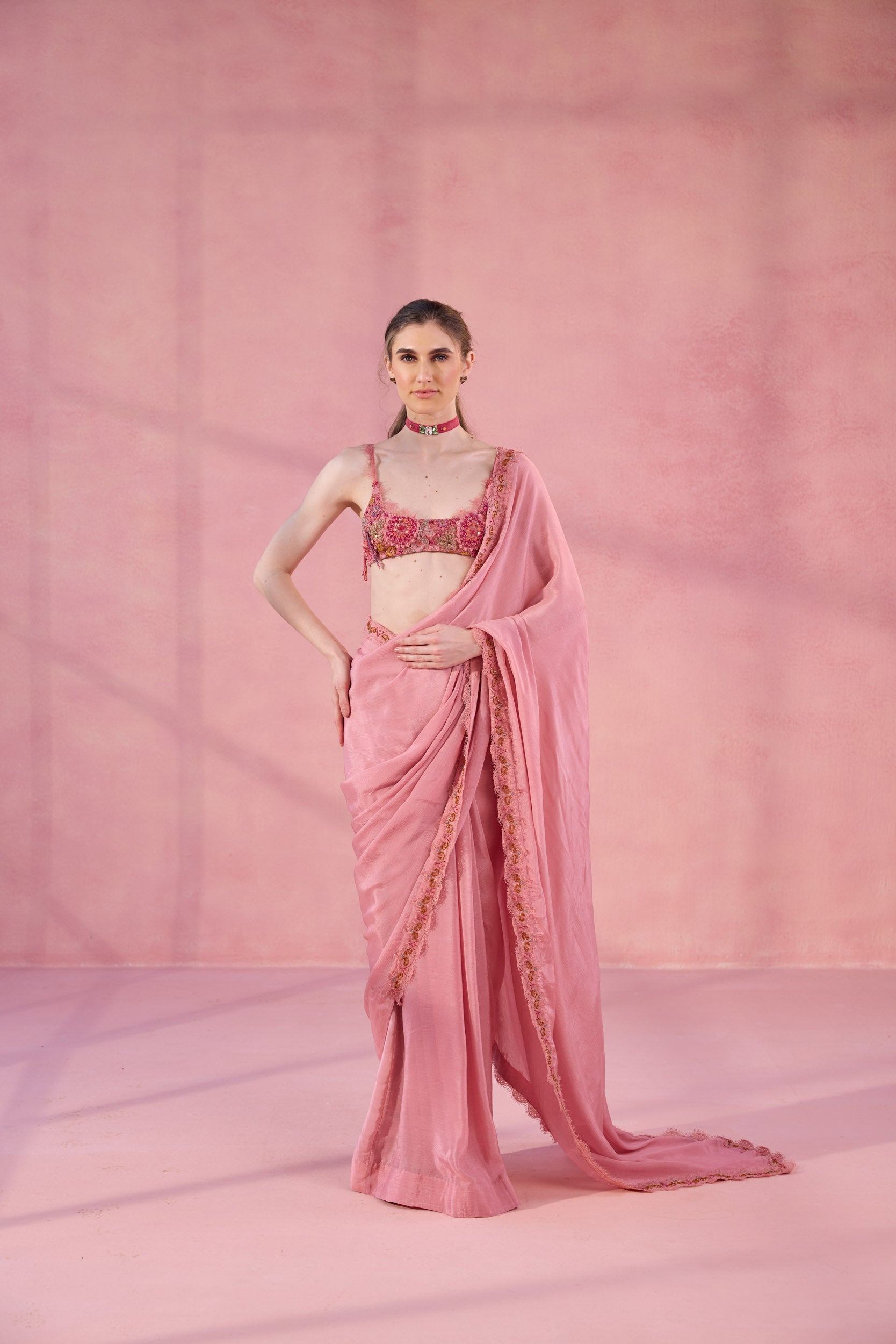 Sundown Somewhere Saree
