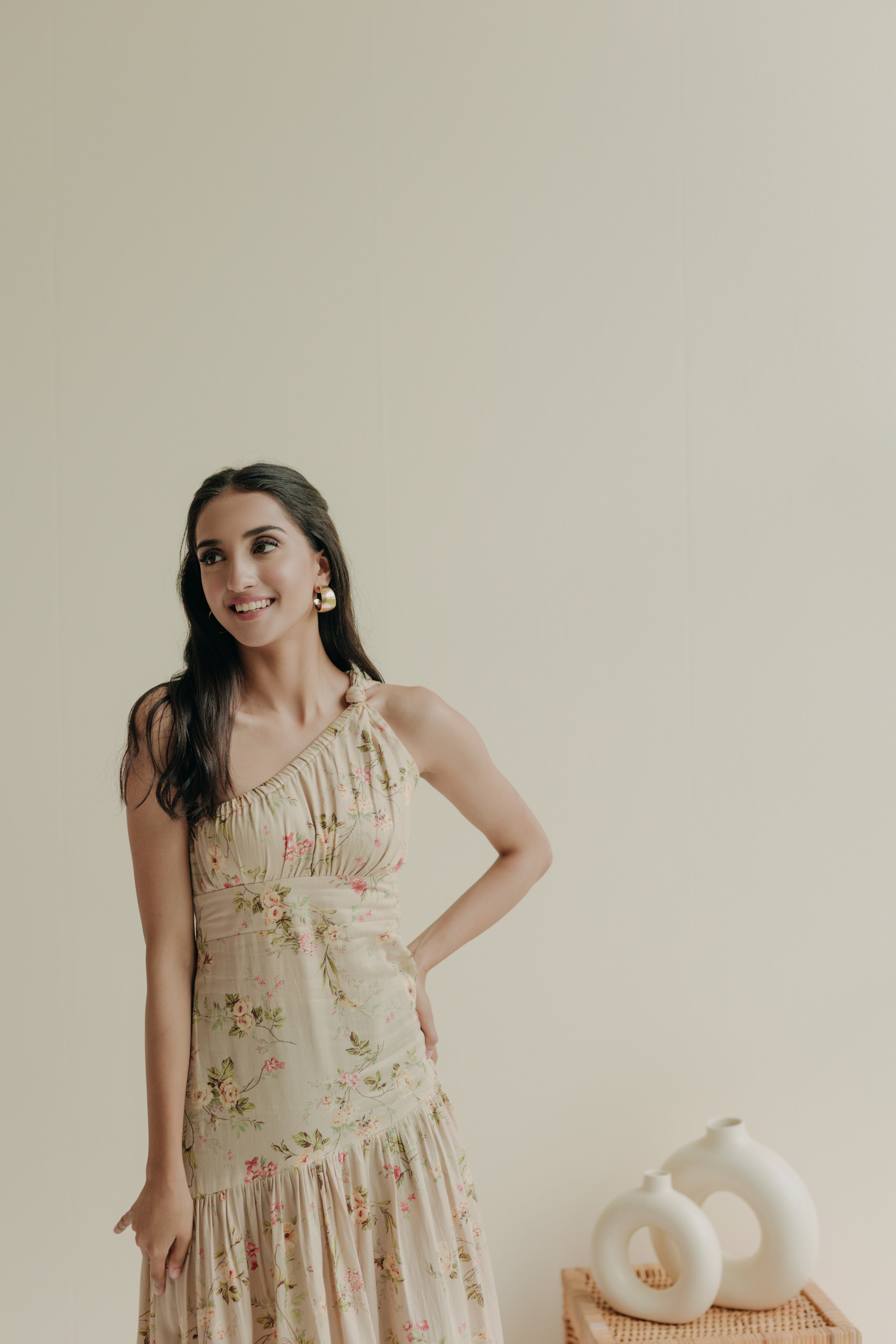 Elysian One Shoulder Maxi Dress