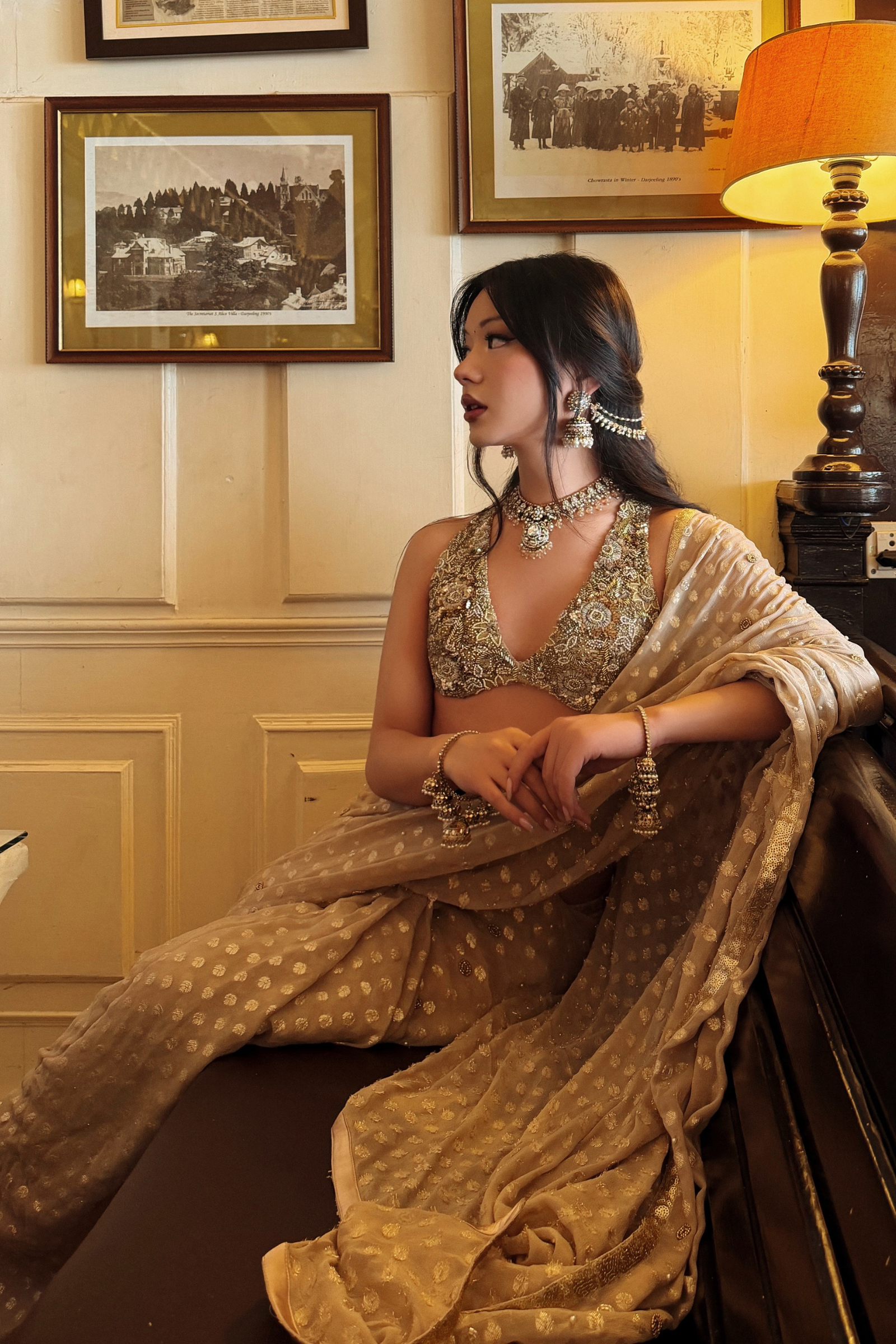 She's Here Saree