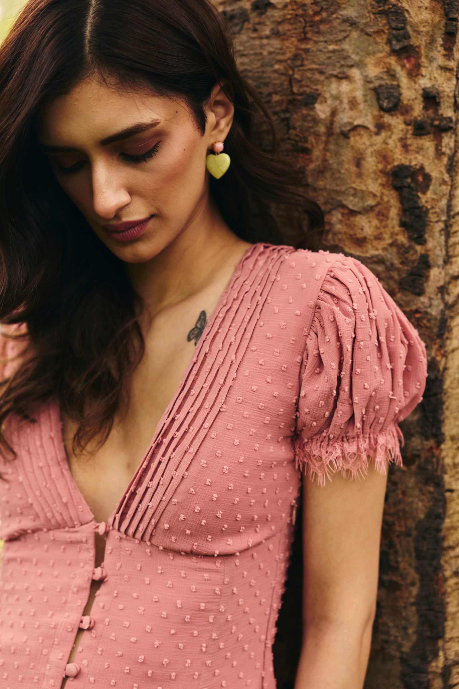Cotswolds Pink Mini Dress