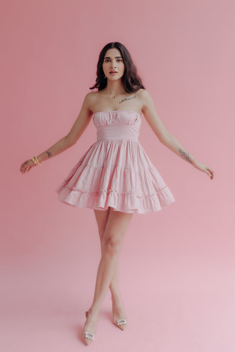 Cora Strapless Mini Dress