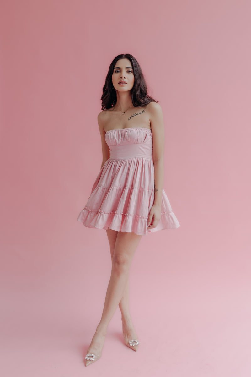 Cora Strapless Mini Dress