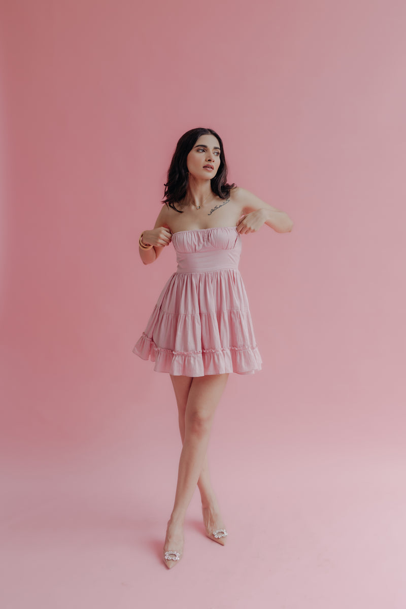 Cora Strapless Mini Dress