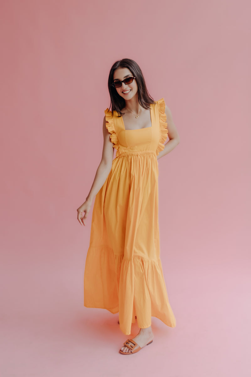 Juno Ruffle Maxi Dress