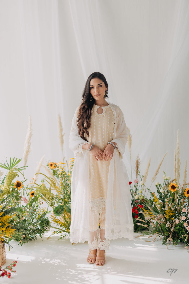 Maria Mulmul Kurta Set of 2