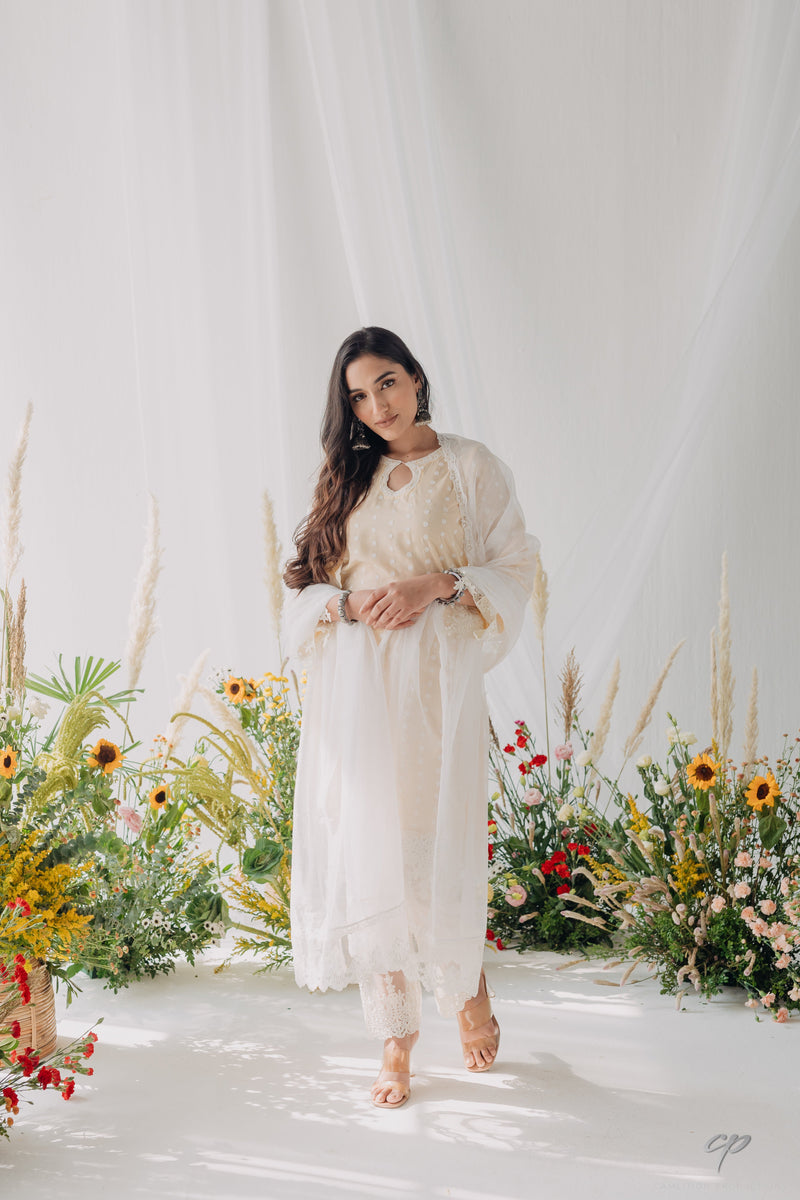 Maria Mulmul Kurta Set of 2
