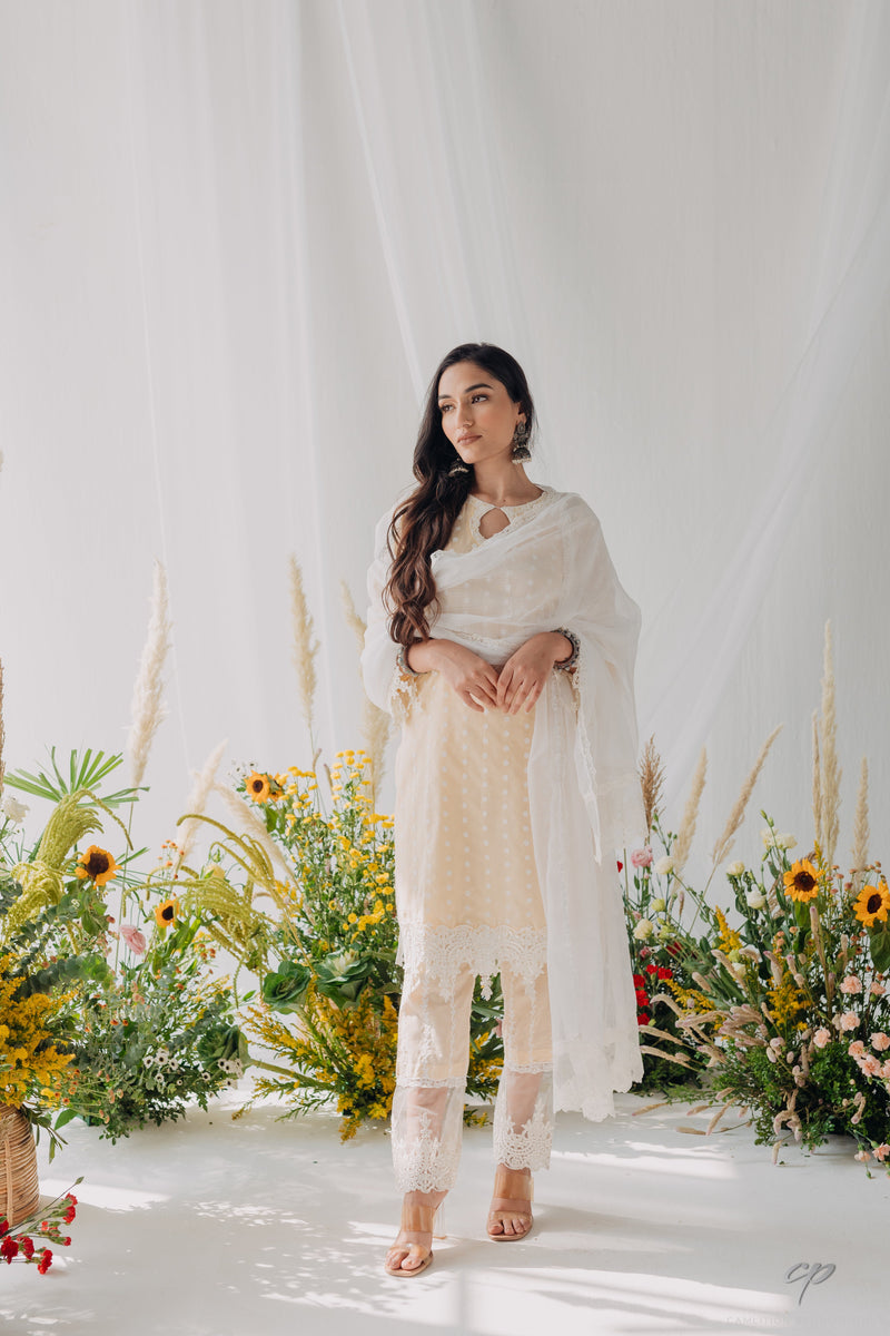 Maria Mulmul Kurta Set of 2