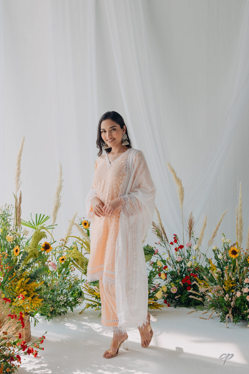 Sadia Mulmul Kurta Set of 2