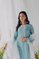 Mulmul Supima Cotton Seher Dark Blue Pant main image 1