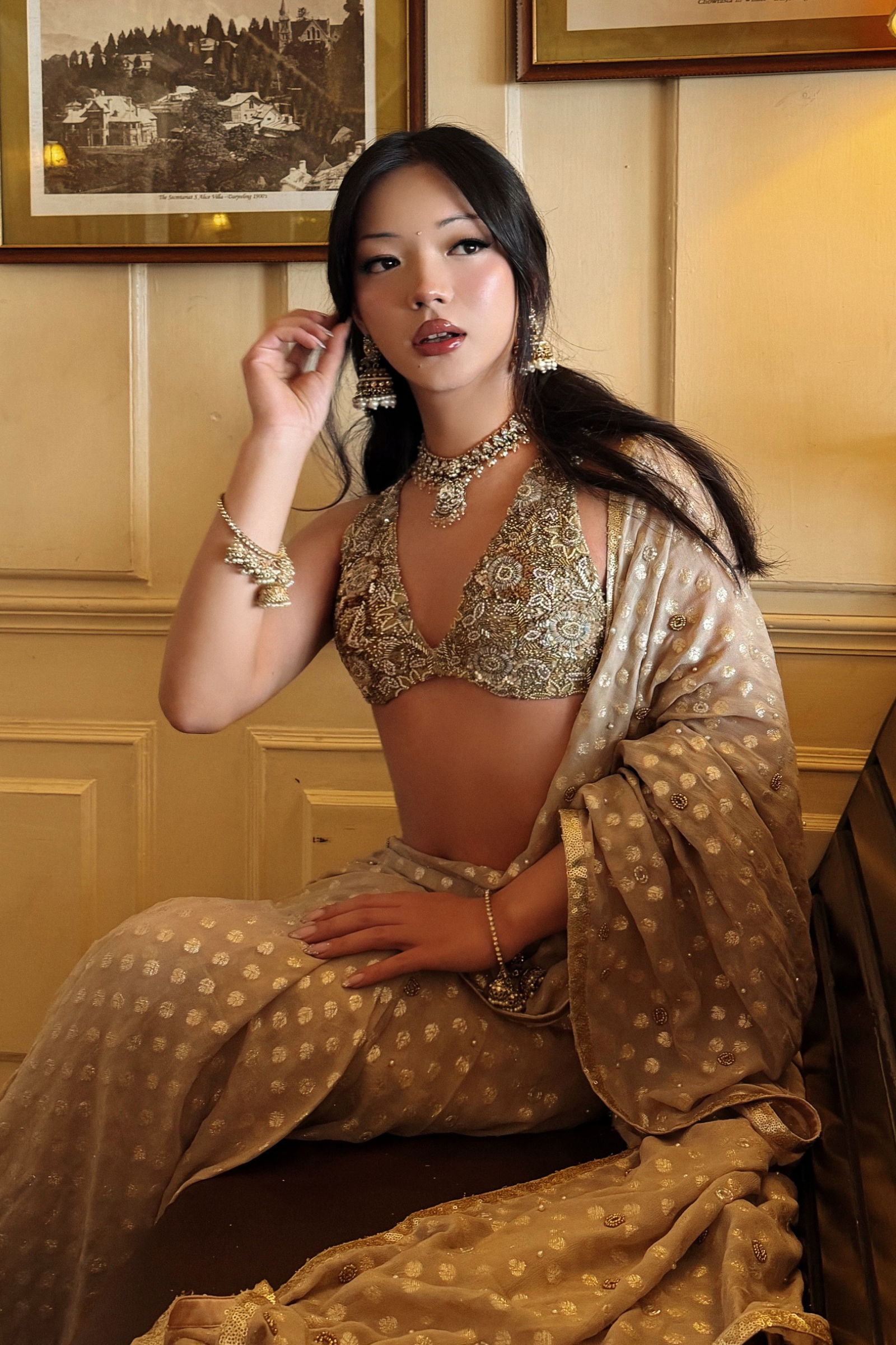 She's Here Blouse