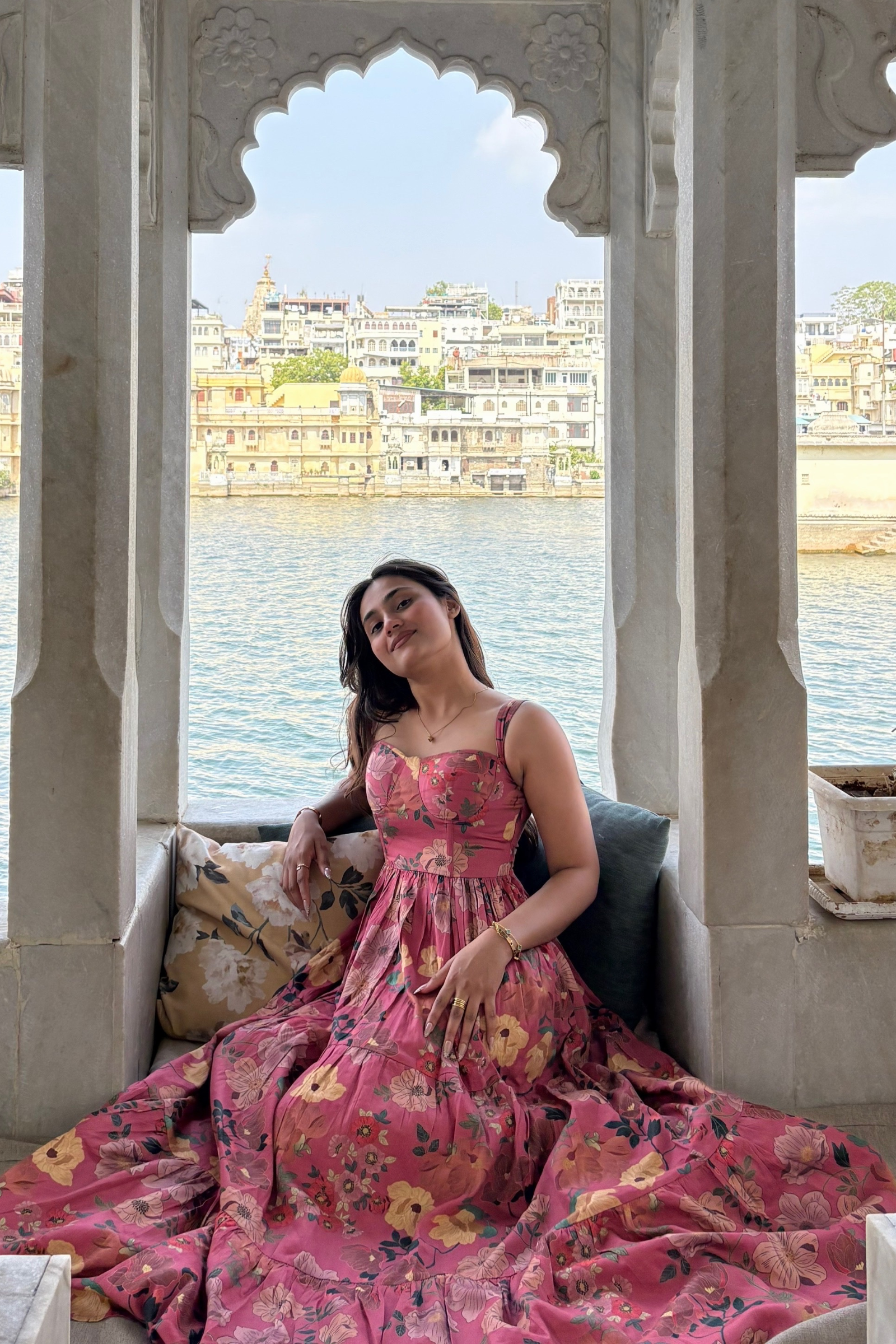 Oliver Red Bustier Maxi Sundress
