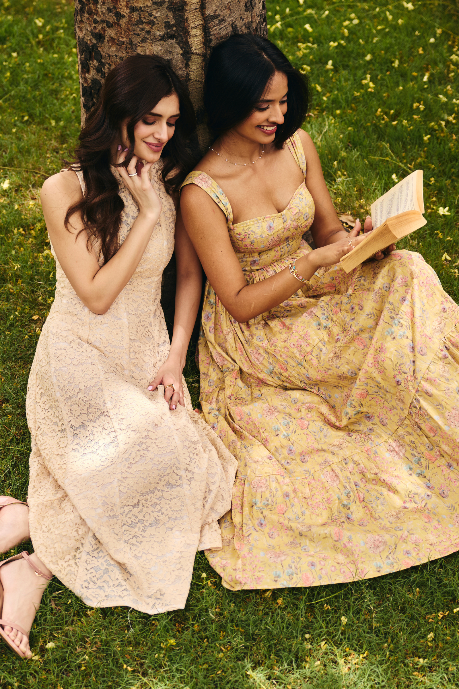 Paris off white maxi lace dress