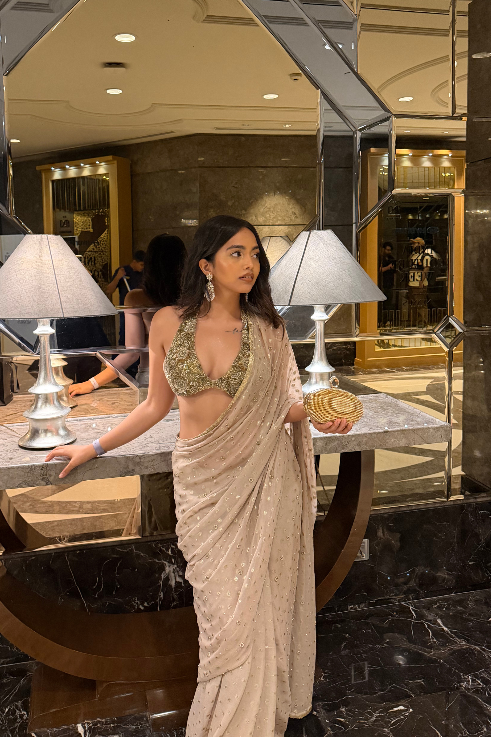 She's Here Saree