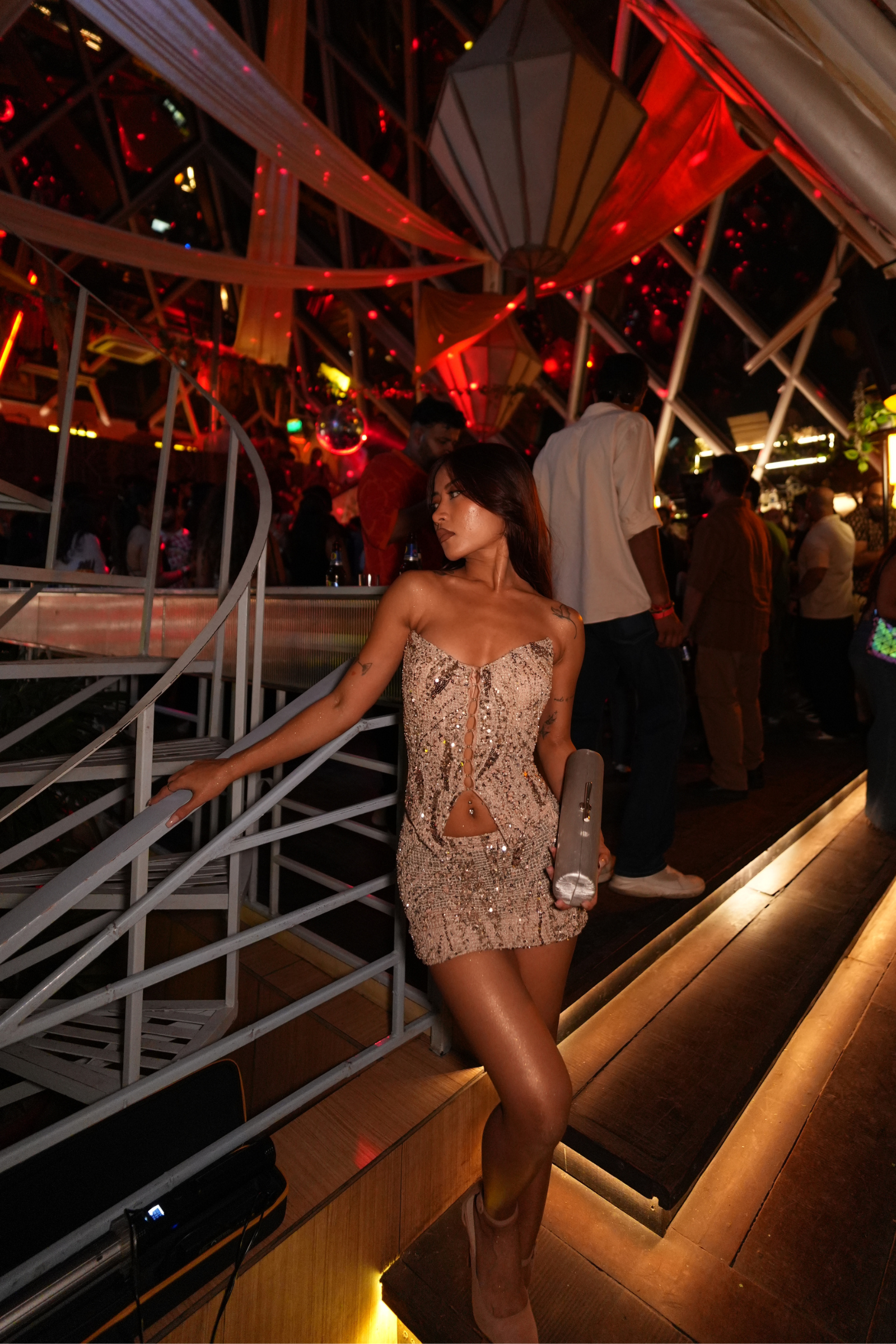 NEW YORK cream EMBELLISHED CORSET