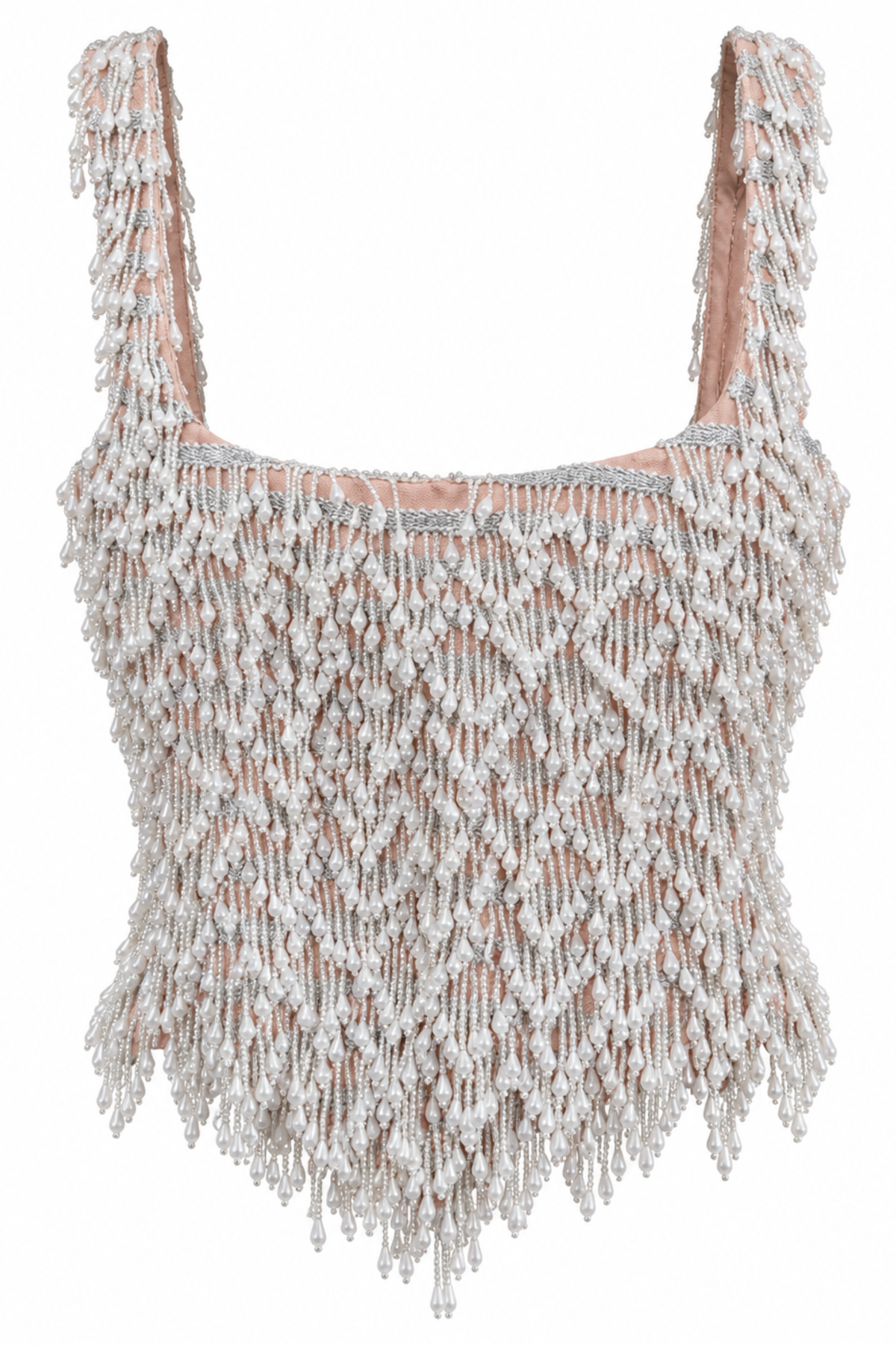 Chandni Pearl Drop Embellished Corset