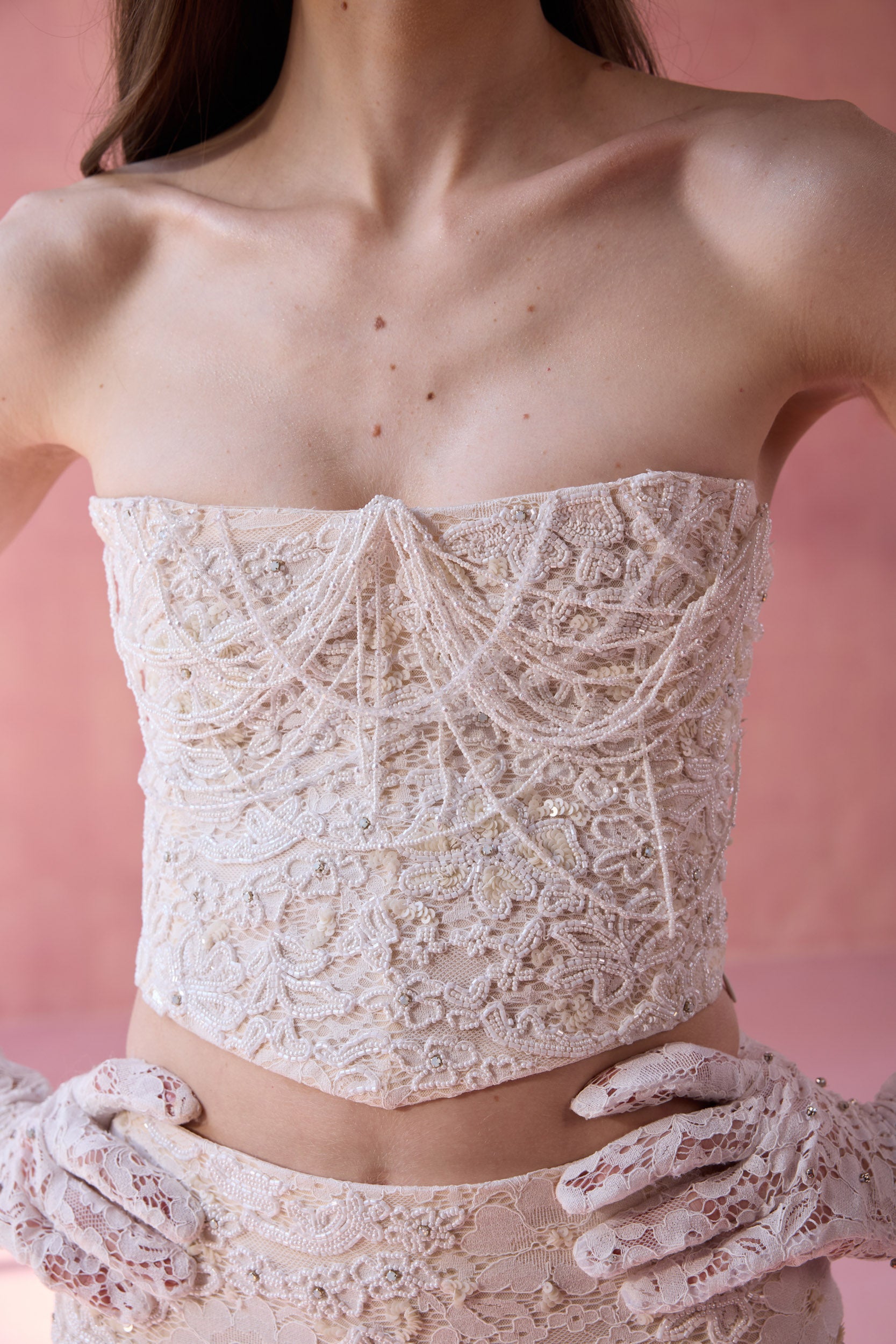 Pearls & Prosecco Corset