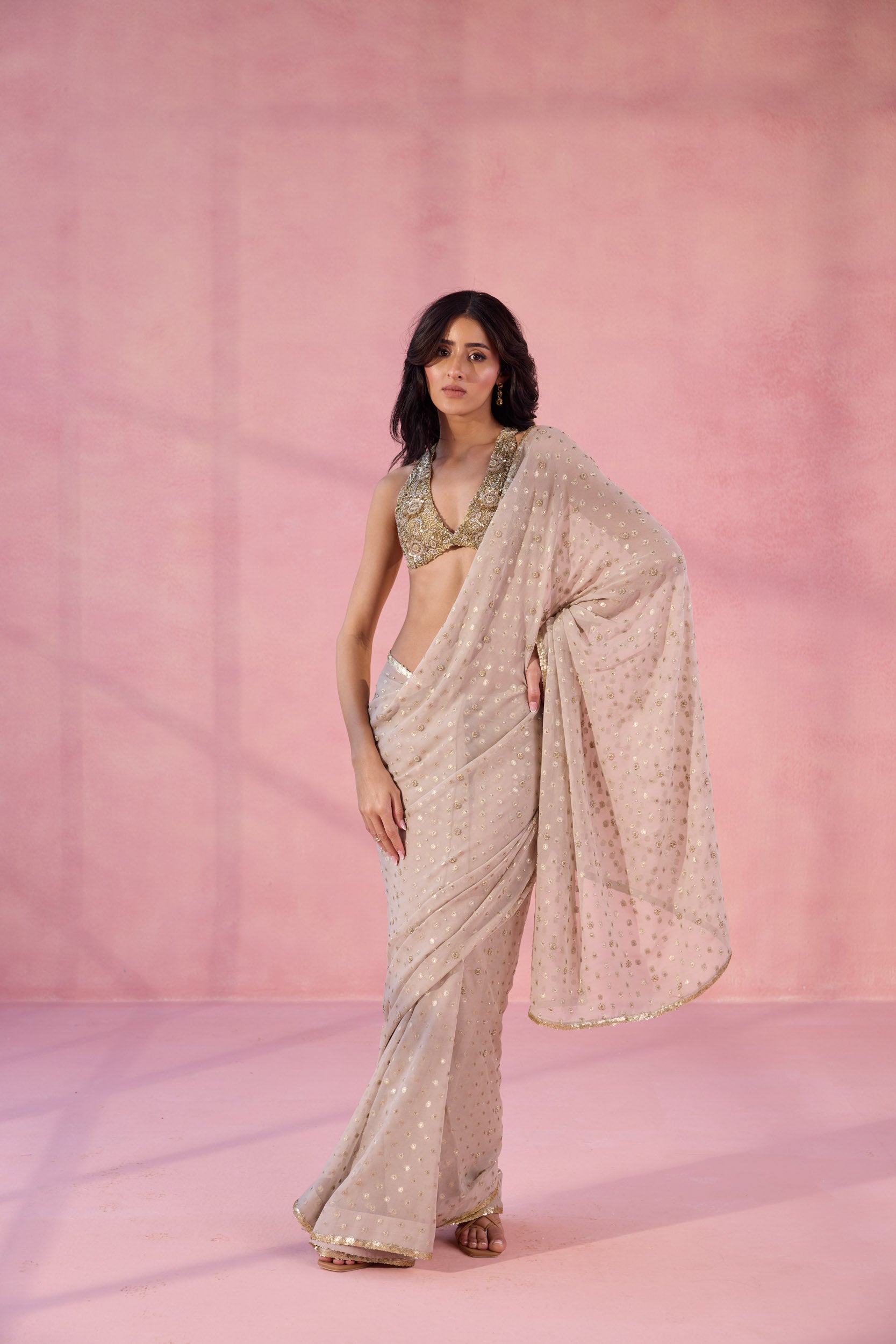 She's Here Saree