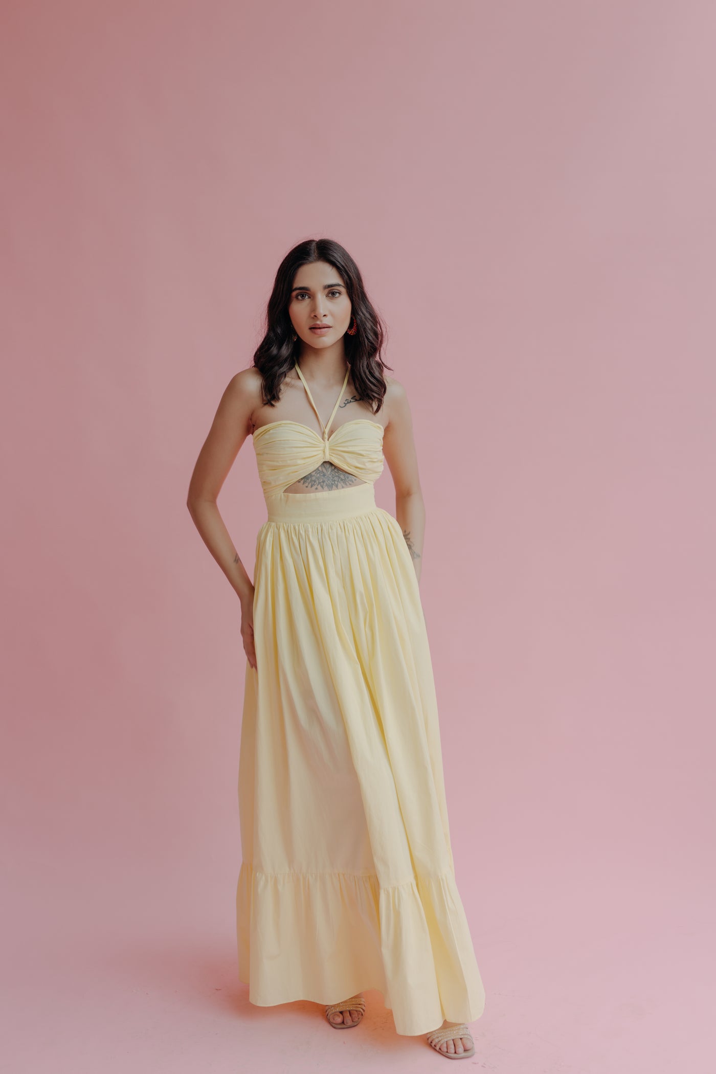 Penelope | Women’s Elegant Long-Sleeve Maxi Dress