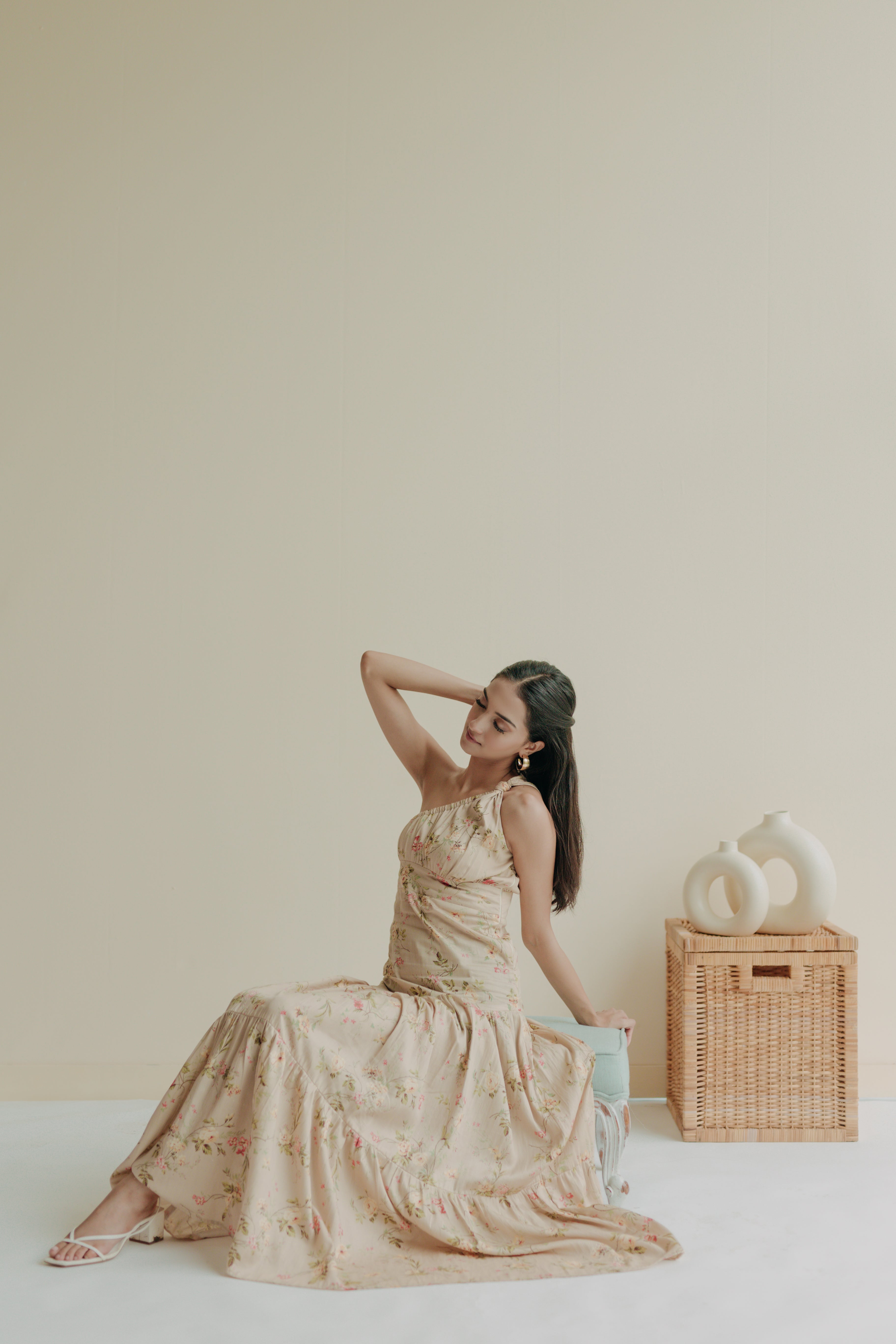 Elysian One Shoulder Maxi Dress