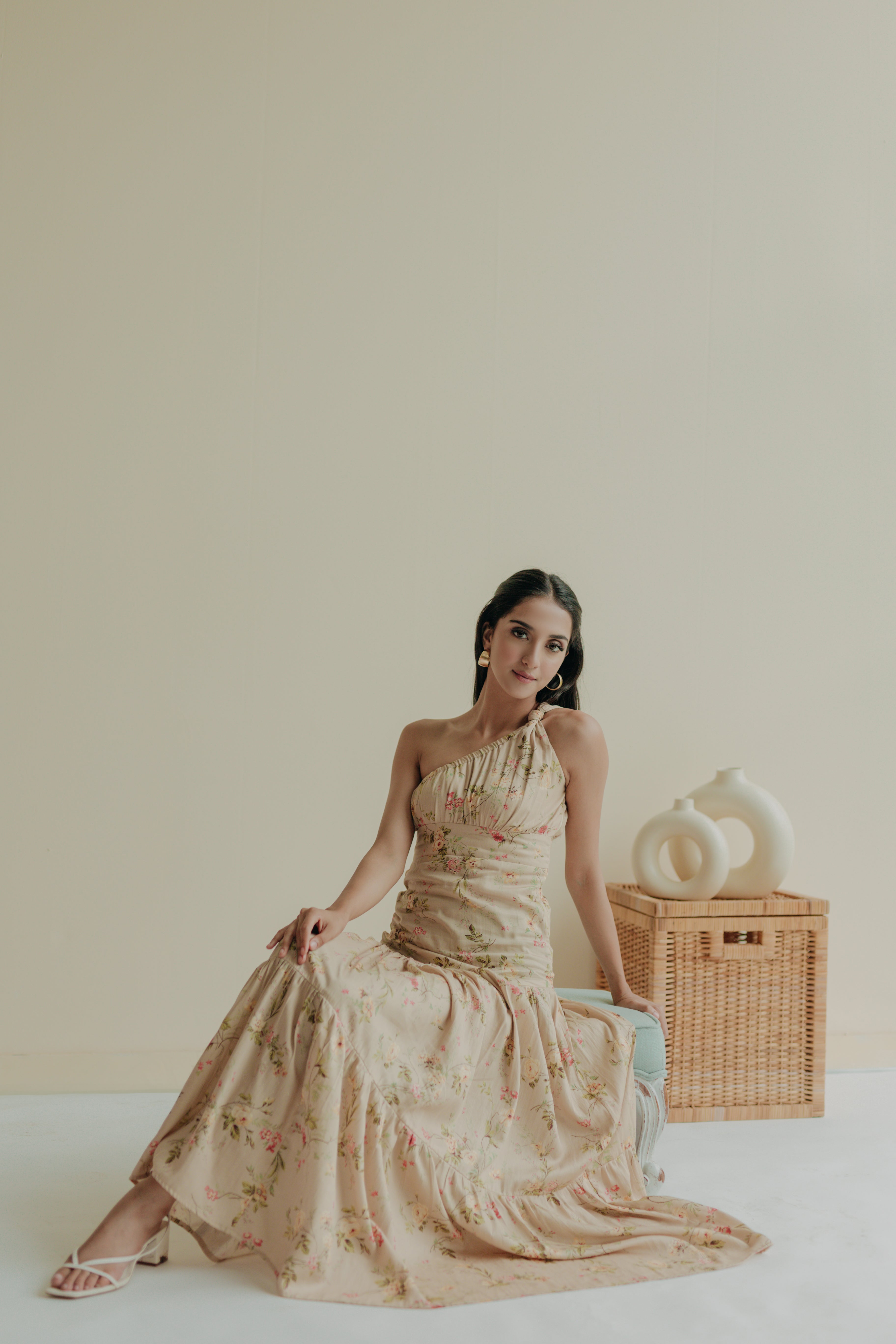 Elysian One Shoulder Maxi Dress