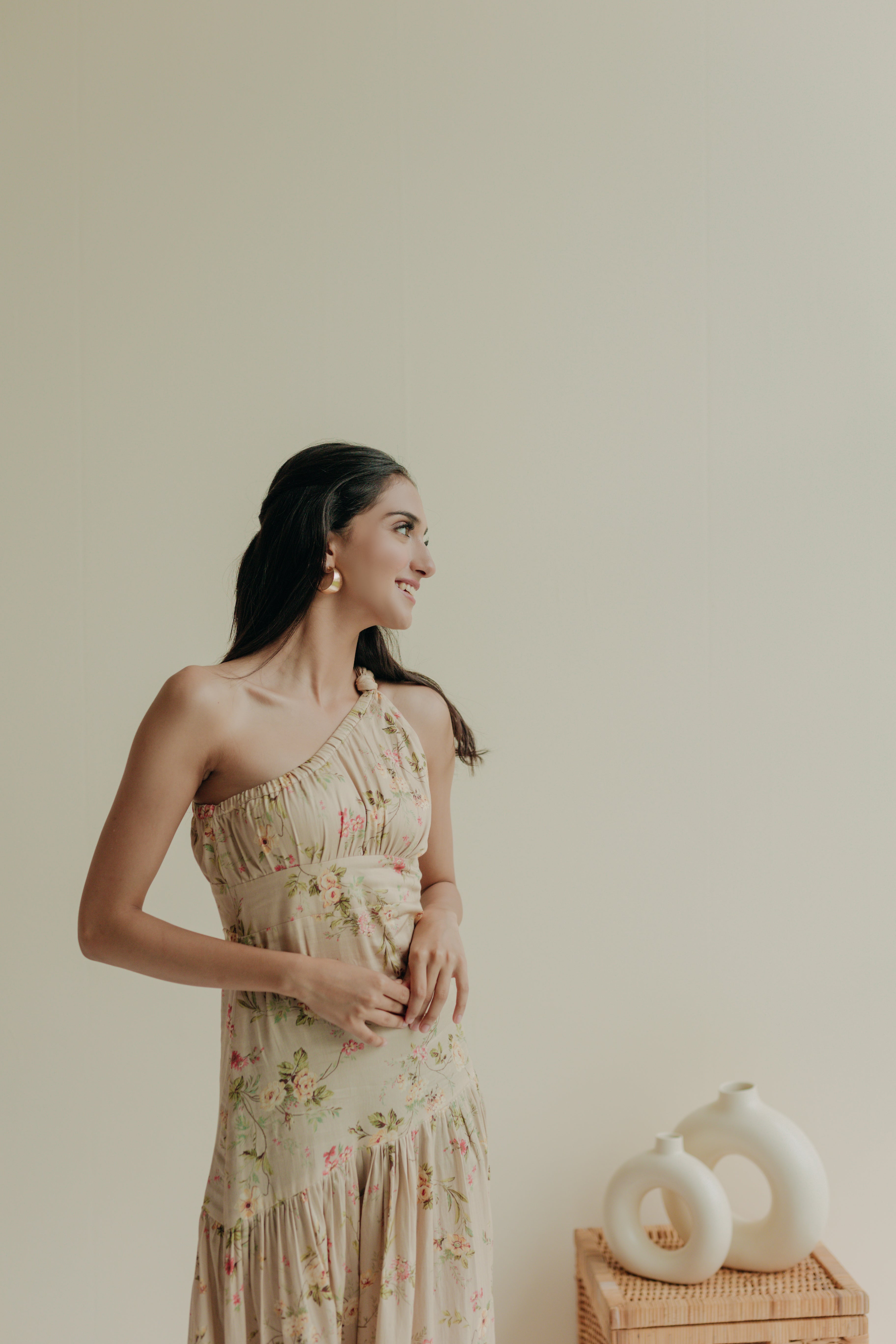 Elysian One Shoulder Maxi Dress