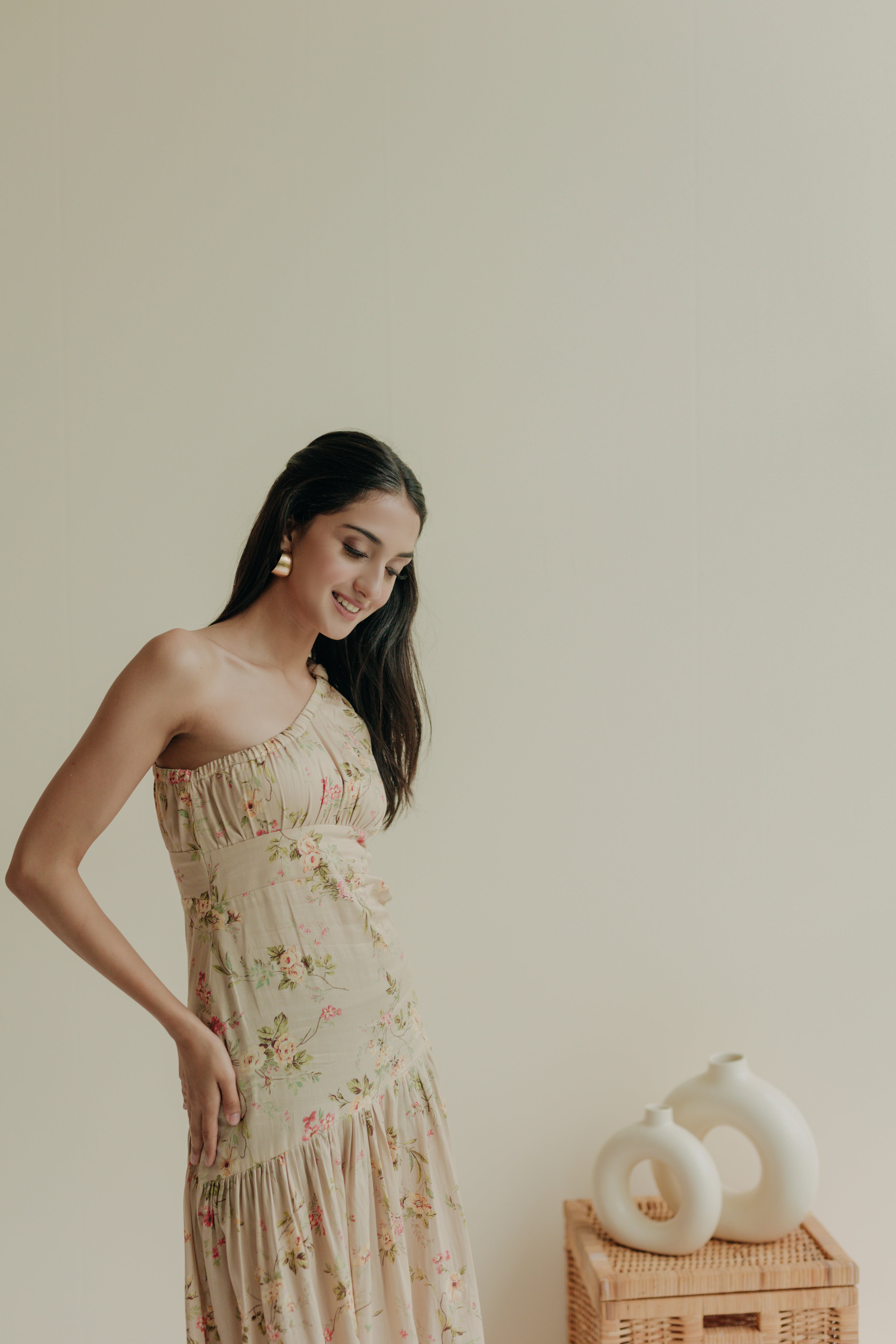 Elysian One Shoulder Maxi Dress