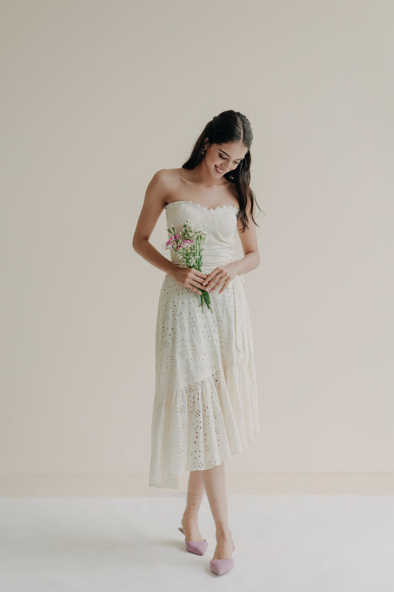 Ophelia Corset Midi Dress