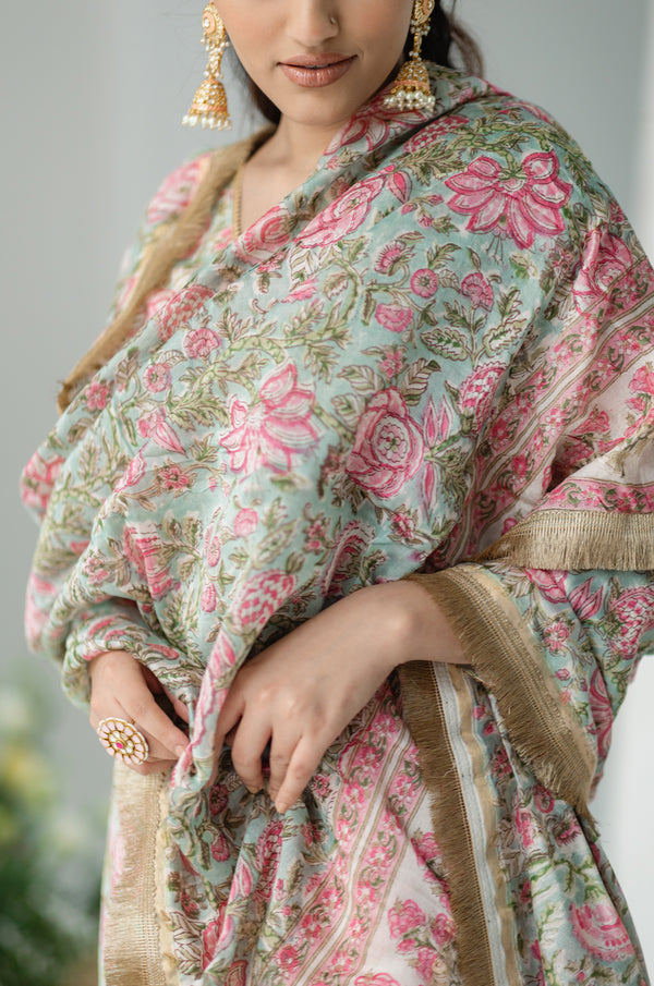 Jasmine Chanderi Dupatta