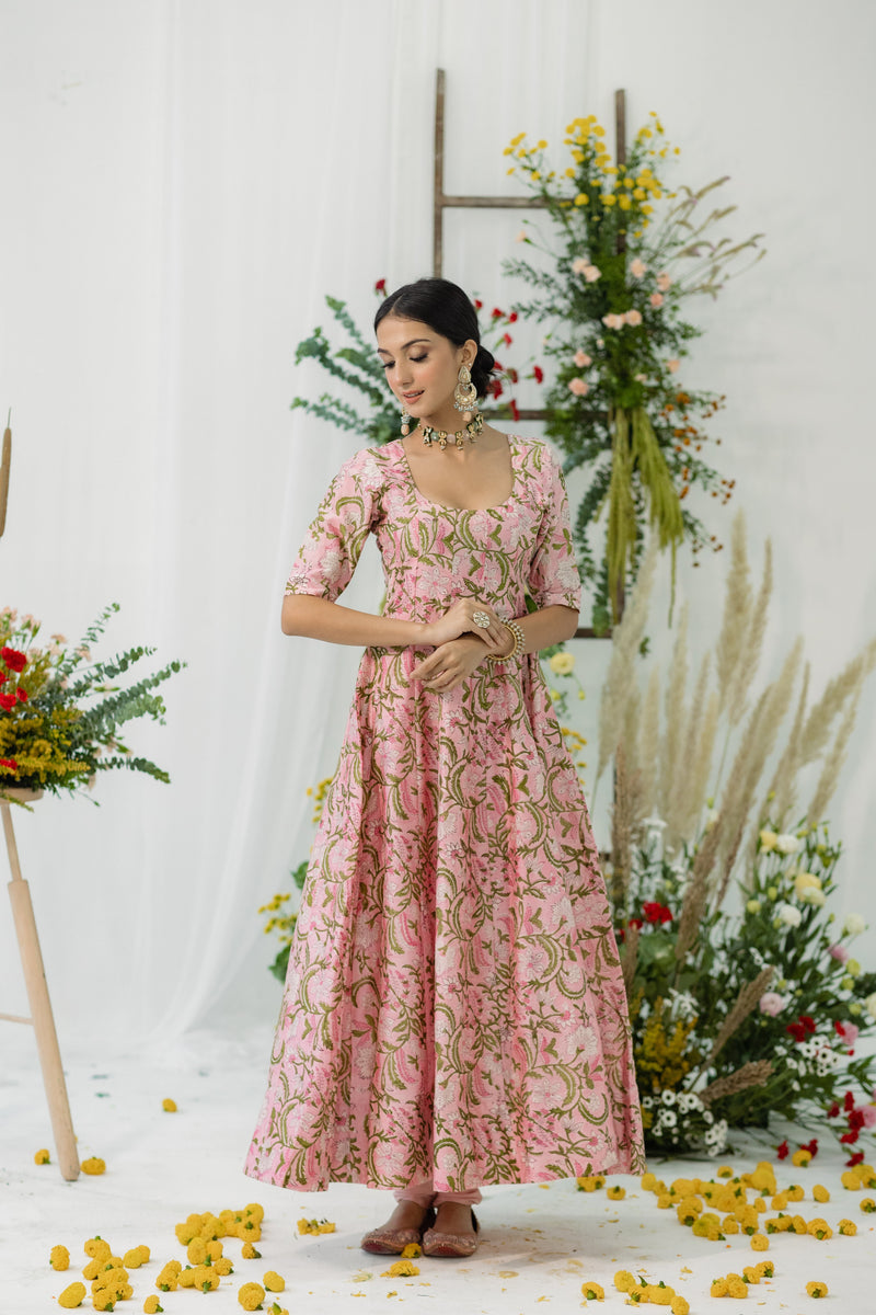 Hyacinth Anarkali