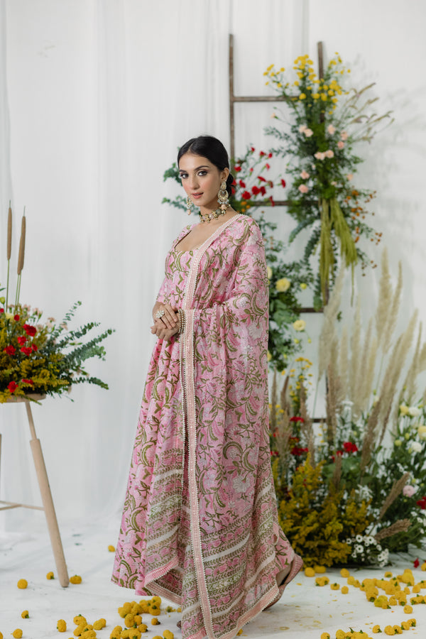 Hyacinth Anarkali Set of 3