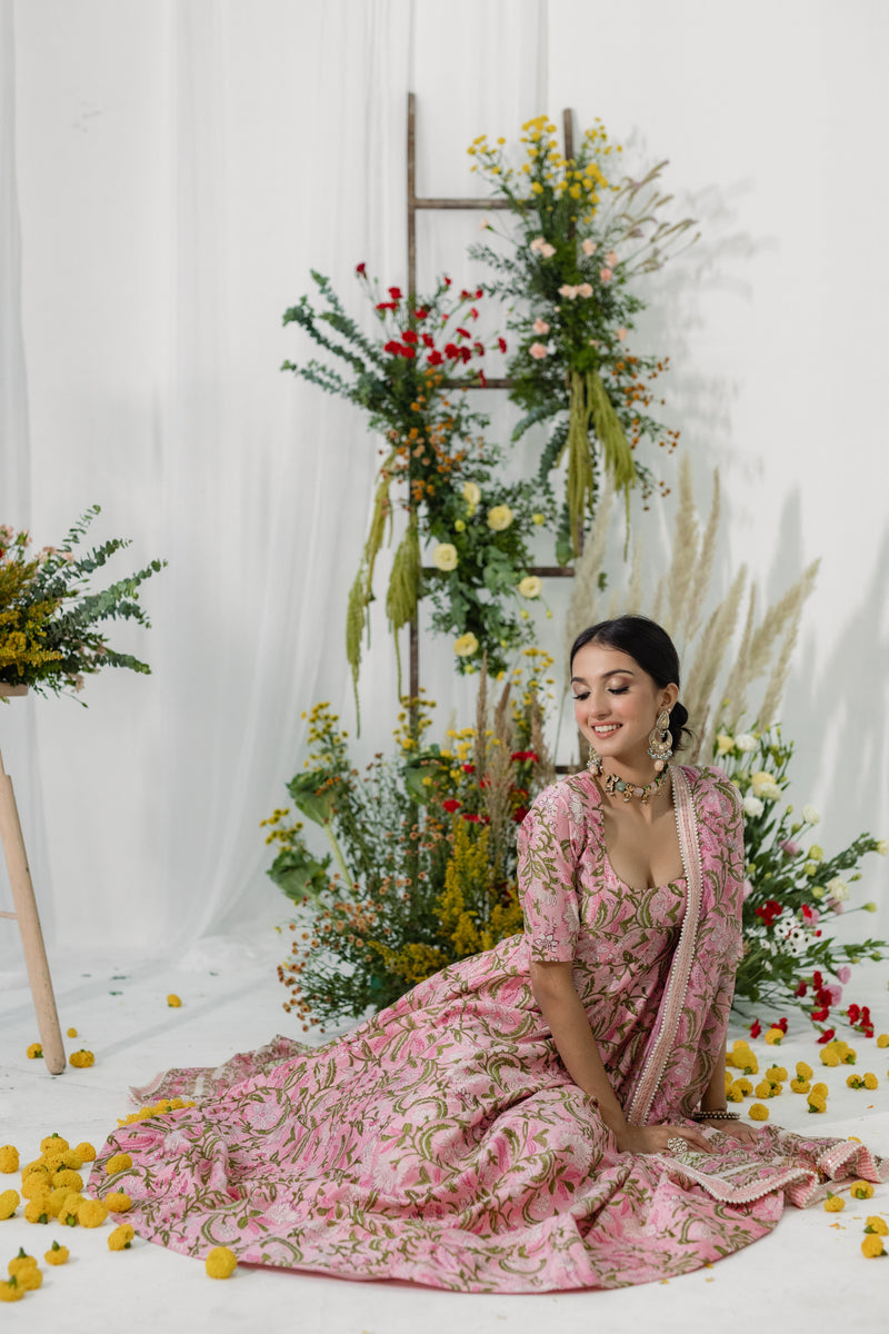 Hyacinth Anarkali