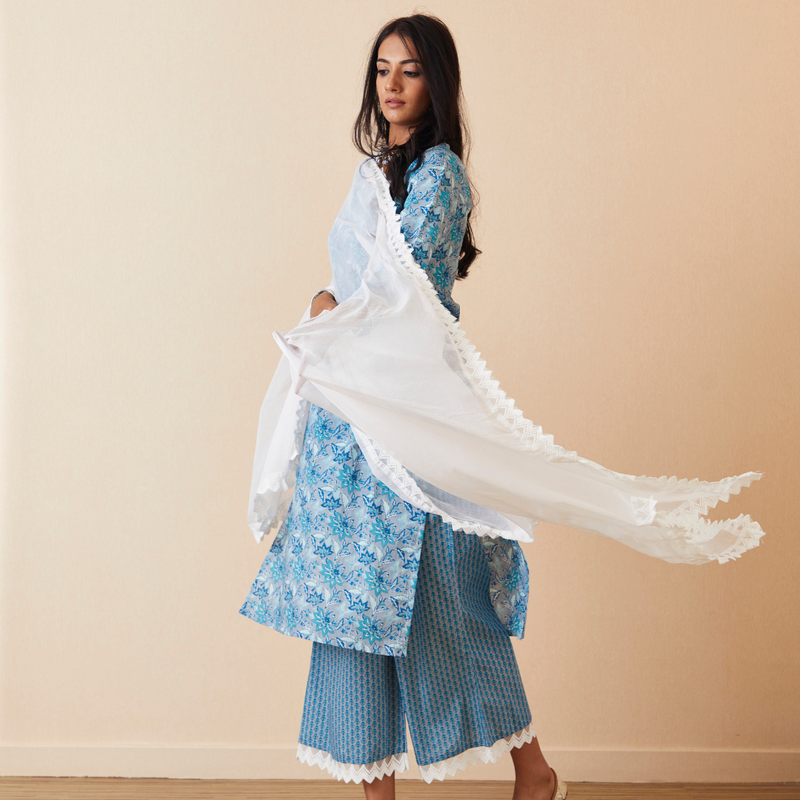 Aaliyah Blue Palazzo Pants