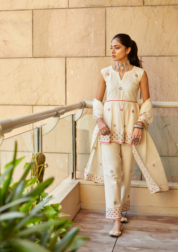 Masakali Peplum Palazzo Set