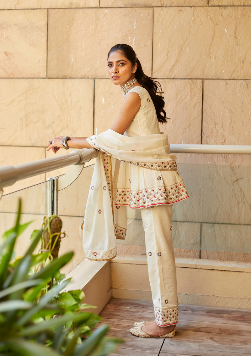 Masakali Peplum Palazzo Set
