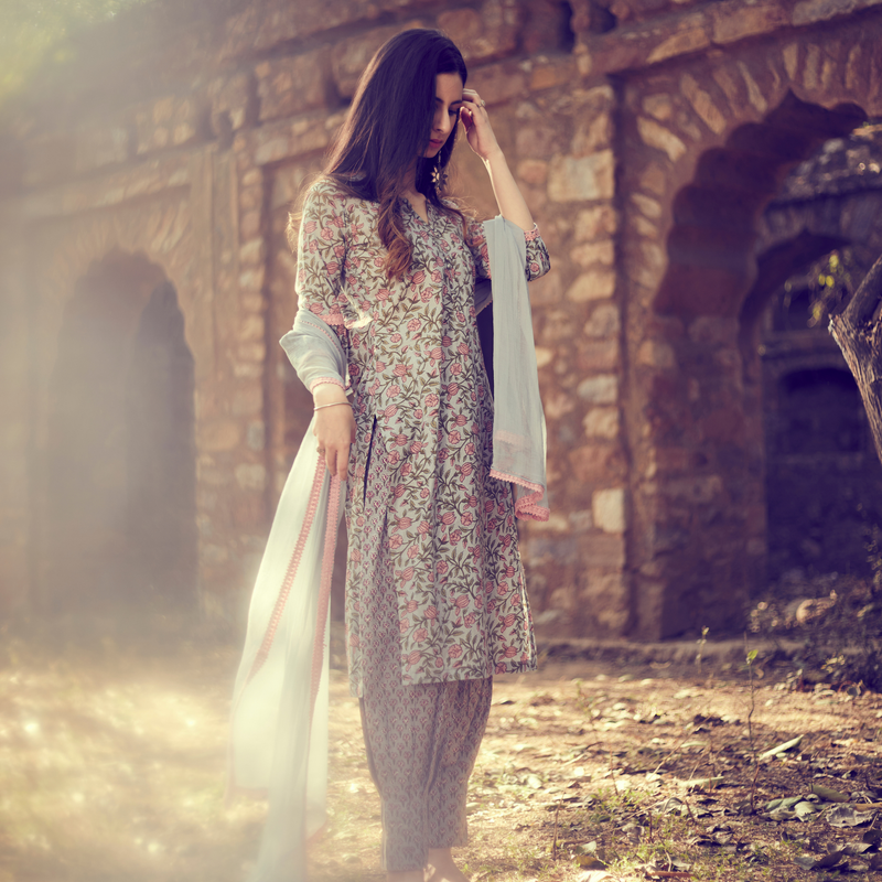 Keya Pleated Salwar